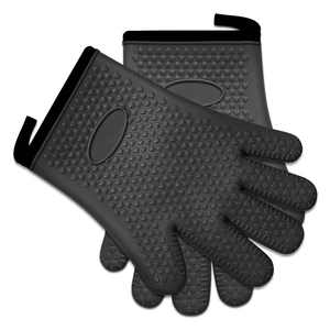 Hot Selling 5 Fingers Thicken Heat Resistant <b>Silicone</b> Grill Glove for Kitchen - Product Image 1