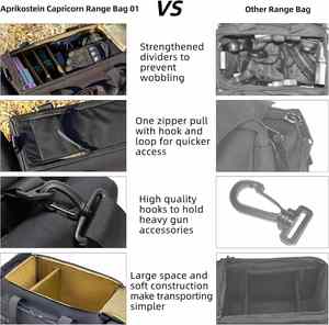 กระเป๋าใส่ปืนพกแบบยุทธวิธี  พร้อมสายรัด Molle  ซิปล็อคได้  ความจุเยอะ - Product Image 2