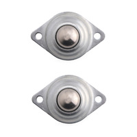 Roues de direction pour robot traquant les lignes, roues pivotantes de 16 mm en forme de losange, roulettes pivotantes M4 pour voiture intelligente