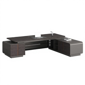 Escritorio Ejecutivo Moderno y Lujoso para Gerentes de <span class=keywords><strong>Hotel</strong></span>, Jefes de Hospital y Directores Generales - Uso en Oficina en Casa - Product Image 3
