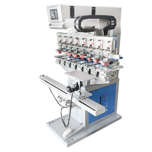 Máquina de tampografía de ocho colores con motor servo para personalización no estándar de juguetes publicitarios - Product Image 4