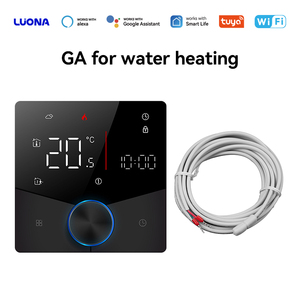 16A Akıllı WiFi Yerden Isıtma Termostatı Programlanabilir Oda Sıcaklık Kontrol Cihazı Çocuk Kilidi Yüksek Sıcaklık Koruması Ev Garaj PC - Product Image 1