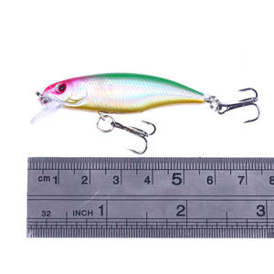 <span class=keywords><strong>Leurre</strong></span> 53mm 4.3g Minnow Crankbait artificiel coulant Wobbler pour la pêche au bar, à la truite en lac et en ruisseau en eau douce - Product Image 3