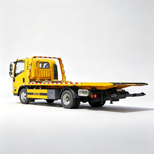รถยกพ่วงแบบแบน ISUZU 6 ตัน สำหรับกู้ซากและลากจูง - Product Image 1