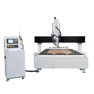 4 trục CNC gỗ Router nhà sản xuất máy khắc gỗ