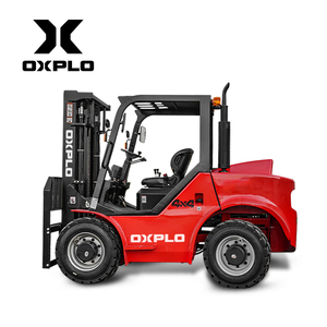 מלגזה לכל שטח 3 טון, מלגזה לשטח קשה, גובה הרמה 4000 מ\\\"מ, מנוע 6 צילינדרים עם כיוון מזלגות - Product Image 6