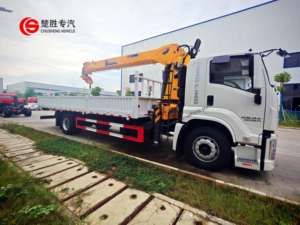 NUEVO ISUZU 4*2 5T/8T10T 130HP/180HP Grúa montada <span class=keywords><strong>en</strong></span> camión Grúa hidráulica <span class=keywords><strong>de</strong></span> elevación <span class=keywords><strong>en</strong></span> venta - Product Image 2