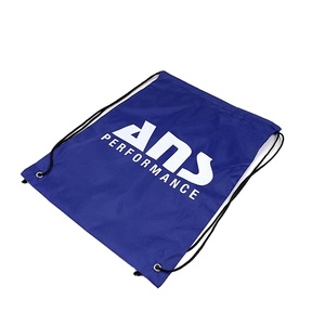 Custom Original Factory Promotional Gym Polyester Drawstring Bag - Product Image 2