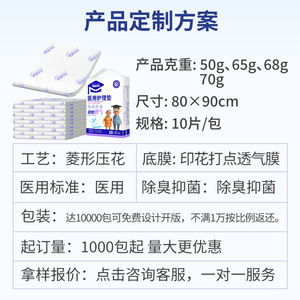 Almohadilla médica Kang Yi Doctor de 80*90cm, gruesa, con control de olores, desechable, para adultos y uso posparto. - Product Image 4