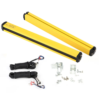 Système de rideau lumineux de sécurité IP65 24V DC, capteur infrarouge à faisceau traversant de 20 mm pour l'automatisation industrielle