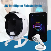 Mesin Analisa Kulit AI Profesional 3D Topografi Layar Sentuh 15,6" untuk Analisa Wajah dan Kepala, Colokan UK/EU/US/ZA, Penggunaan Komersial