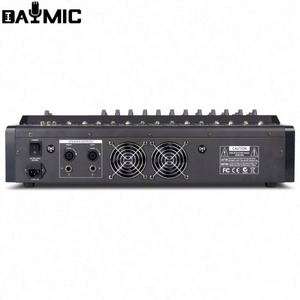 AOSHEN 8 canaux 16 DSP Echo 2 300W 8ohm USB avec BT Power Audio Mixer 2 micros sans fil - Product Image 6