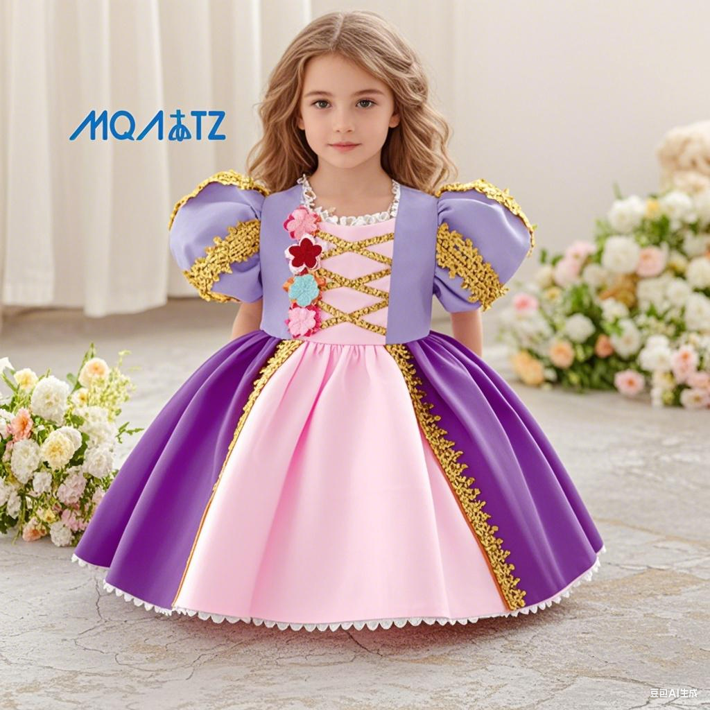 open lace back dress Toddler/ Once Upon A Princess Tower Dress
