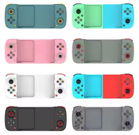 Manette sans fil D3 pour console de jeu, compatible Smartphone/PC/Switch, 3000 jeux intégrés, résolution 1024x600, jeu Android extensible