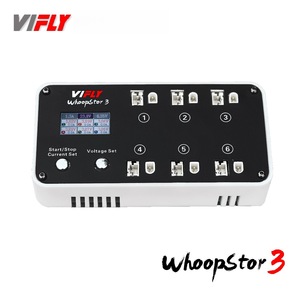 Chargeur Vifly WhoopStor3 à 6 ports avec écran couleur, charge rapide pour batteries de drones - Product Image 4