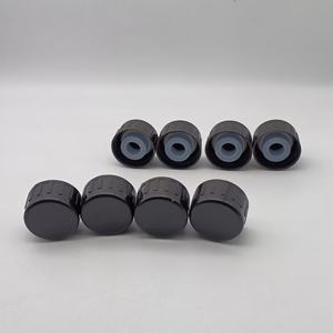 Gran oferta, tapa de rosca redonda de plástico de té de aceite de 30 mm de alta calidad con botella de aceite de oliva con revestimiento de plástico y volquete - Product Image 2