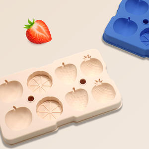 Hot Sale Homemade Fruit-Shaped Silicone <b>Ice</b> Cube Tray 188*111*18mm Size Ideal for Home Bar DIY Summer Cooling <b>Ice</b> <b>Cream</b> <b>Tools</b> - Product Image 1