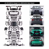 Kit Carrosserie Complet SJC Auto pour BMW X5 E70 2008-2013, Amélioration Style G05 X5 F95 X5M 2024, Accessoires Style M-Tech pour Kit Carrosserie BMW