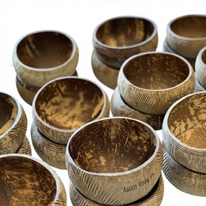 Natural Handmade Polished Eco-Friendly Coconut Bowls Hanoi Vietnam Manufacturer - Product Image 1