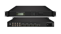 Modulateur IP QAM 16-en-1 DVB-C, modulateur numérique IP vers RF avec multiplexage et codage J.83A/B pour système de tête de réseau CATV