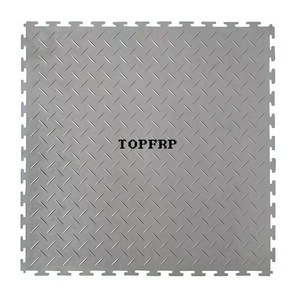 Diamond Garage <b>Floor</b> Cover PVC Interlocking <b>Plastic</b> <b>Floor</b> Tiles - Product Image 1