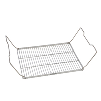 Barbecue pliant portable en acier inoxydable StarCamp pour le camping en plein air avec cuisinière à charbon de bois