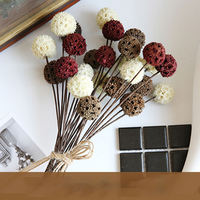 Ornements de décoration de la maison fleurs naturelles séchées fruits d'érable passepartout fleurs sèches éternelles