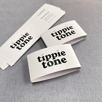 Étiquette personnalisée en carton imprimé avec logo pour emballage de chaussettes, manchon personnalisé pour chaussettes