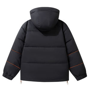 Chaqueta de plumón para hombre, 90% plumón de cisne blanco, gruesa para el invierno. Nuevo abrigo con capucha de plumón para hombre, estándar nacional, a la moda. - Product Image 2