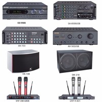 Amplificateur de puissance professionnel Barre de son haut-parleur Amplificateur de puissance CVR 200 Watt
