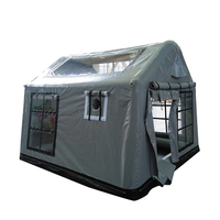 Tente WINSUN en PVC, étanche à l'air, petite, pour l'intérieur, certifiée CE, avec pompe électrique, ignifuge, installation facile, imperméable, double couche, deux chambres