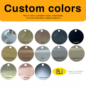 78 "95" 98 "144" anodisé 3/8 "<span class=keywords><strong>10mm</strong></span> 1/2" 12mm panneau fixe salle <span class=keywords><strong>de</strong></span> <span class=keywords><strong>douche</strong></span> cadre <span class=keywords><strong>de</strong></span> porte en verre <span class=keywords><strong>profilé</strong></span> en U en acier inoxydable 304 - Product Image 5