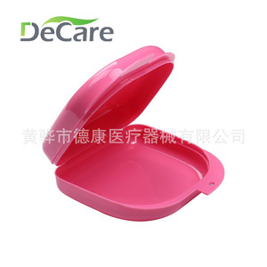 Estuche para Dentaduras Postizas DeCare, Pequeño, con Abertura Central, de Plástico, para Guardar Retenedores Dentales - Product Image 4