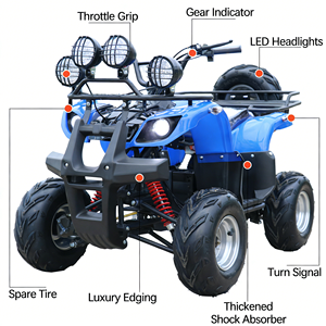 Kart <span class=keywords><strong>électrique</strong></span> de haute qualité 4x4 à quatre roues motrices homologué pour la route pour adultes, tout-terrain, drift, conduite hors route 1000W/<span class=keywords><strong>2000W</strong></span> - Product Image 4