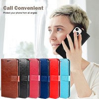 Casing HP Kulit PU Model Buku Lipat dengan Slot Kartu Klasik untuk Samsung S26 Ultra S25 S24 S23 A57 A07 A37 A17 A26, Dilengkapi Penyangga