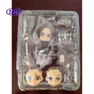 Versión Q # Figura de Anime de Ataque a los Titanes 1123, <span class=keywords><strong>Hange</strong></span> <span class=keywords><strong>Zoe</strong></span> con Rostro Intercambiable - Product Image 5