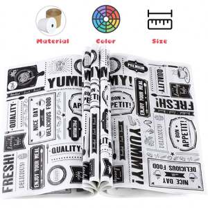 Recyclable Custom Logo Food <b>Wrapping</b> <b>Paper</b>, Greaseproof Food Packing Wrappers <b>Paper</b> <b>Burger</b> Sandwich Fast Food. - Product Image 1