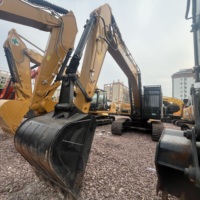 Excavatrice sur chenilles SANY SY215C d'occasion haute performance, 21 tonnes, machine de terrassement SANY SY215 d'occasion avec moteur Isuzu d'origine