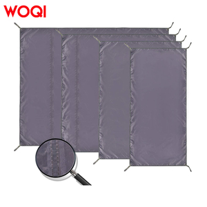 WOQI Bâche de camping multifonctionnelle et imperméable Tente de pêche compacte et légère pour la <span class=keywords><strong>randonnée</strong></span>, <span class=keywords><strong>hamac</strong></span> de mouche de <span class=keywords><strong>pluie</strong></span> pour les aventures en plein air - Product Image 2