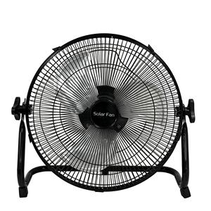 Ventilateur solaire 18-28,9 pouces à 3 pales, oscillant, commande mécanique, moteur AC, utilisation extérieure, construction métallique - Product Image 4