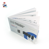 Brochure d'entreprise personnalisée avec pages de présentation de produits, papier couché couleur pour la promotion des salons professionnels