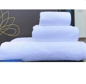 Juego de Toallas de Baño Blancas con Logotipo Personalizado, 100% Algodón, Secado Rápido, Color Sólido, Ligeras y Cómodas para Hoteles - Product Image 5