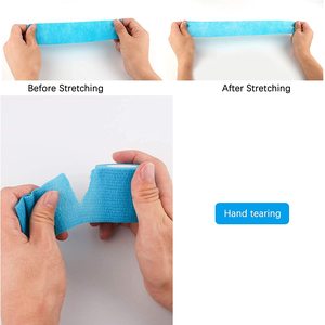 ペットフレックス粘着包帯 防水 馬用伸縮性粘着包帯 カラフル医療用粘着伸縮包帯 - Product Image 3