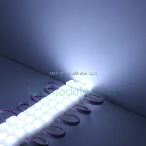 미니 Led 사출 모듈 2906 12v 3leds 0.6W led 조명 표지판 채널 편지 야외 smd 2835 led 모듈 방수