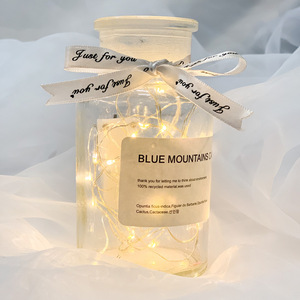 Lampu senar kawat tembaga LED, Multi Warna <span class=keywords><strong>3</strong></span> fungsi Mode berkedip tombol baterai kotak lampu IP44 nilai lampu liburan dekoratif - Product Image 3