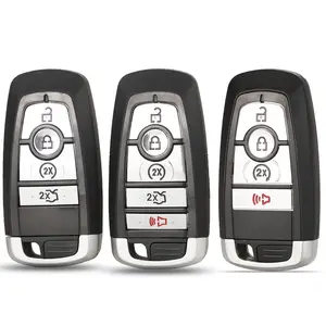 3/4/5 Buttons Remote Car Key Shell For Ford Fusion Mondeo Mustang Explorer Edge 2015 2016 2017 2018 Fob Shell Protect