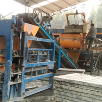 Machine automatique de fabrication de briques et de blocs QT4-15 personnalisée pour démarrage d'entreprise, groupes d'investisseurs et équipement d'usine