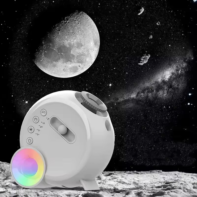 New Multifunctional 4K Star Projector Galaxy Night Light Speaker Table Lamp 13 Films RGB LED Night Light Sky Projector
