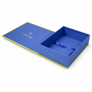 Boîte rigide de style <span class=keywords><strong>livre</strong></span> personnalisée avec rabat magnétique <span class=keywords><strong>pour</strong></span> emballage de luxe, inserts et cadeaux promotionnels - Product Image 3