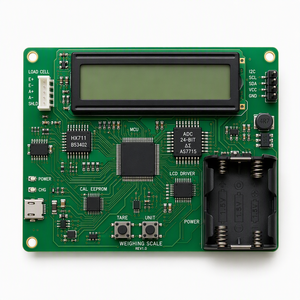 PCBA-Báscula de Cocina Inteligente Estándar de 10 kg, Solución de Logística y Envío de PCBA Personalizada para Ensamblaje de PCB con Certificación CE, RoHS y REACH - Product Image 2
